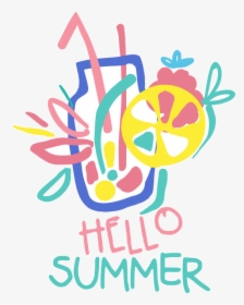#hello #summer #freetoedit - Hello Summer Logo, HD Png Download, Transparent PNG