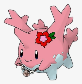 Pokemon Corsola Pink Cute Freetoedit - Cute Rock Types Pokemon, HD Png Download, Transparent PNG
