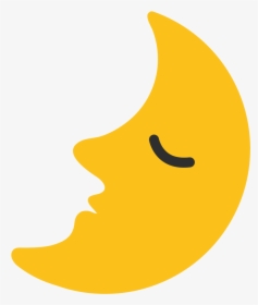 Crescent Moon Emoji Png - Moon Emoji Png Transparent, Png Download, Transparent PNG