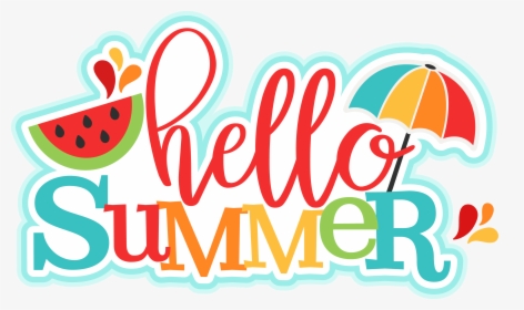 Silhouette Design, Summertime, Die Cutting, Hello Summer, - Watermelon, HD Png Download, Transparent PNG