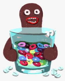 Voodoo Donut Jenn Liv - Cartoon, HD Png Download, Transparent PNG
