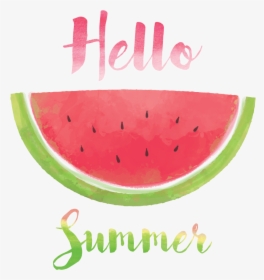 Watermelon Clipart Minimal - Watermelon, HD Png Download, Transparent PNG