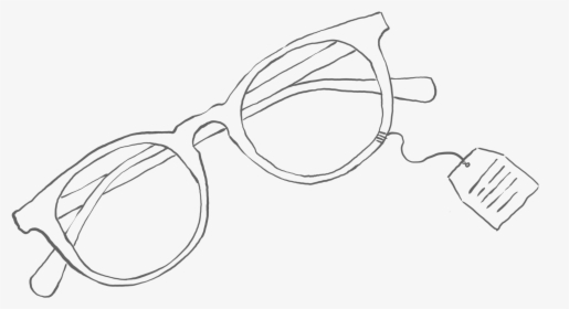 Drawing Anime Glass - Glasses Drawings, HD Png Download, Transparent PNG
