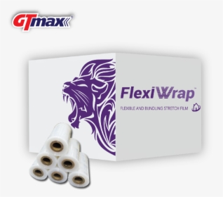 Stretch Film Flexiwrap Mini Roll Bundle Roll Gt-max - Label, HD Png Download, Transparent PNG