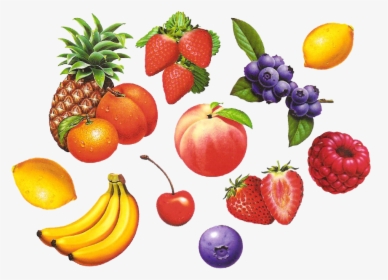 Tropical Fruit Drawing Image Clip Art - Fruits And Vegetables Headdress Printable, HD Png Download, Transparent PNG