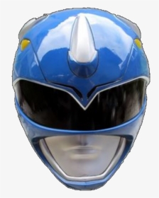 Mighty Morphin Blue Ranger Helmet - Blue Mighty Morphin Power Ranger Helmet, HD Png Download, Transparent PNG
