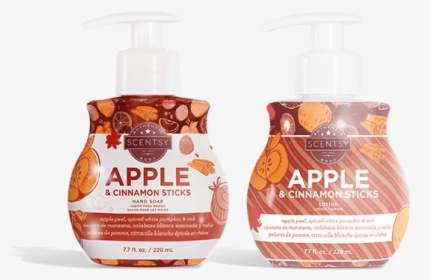 Scentsy Apple And Cinnamon Sticks Hand Soap And Lotion - Liquid Hand Soap, HD Png Download, Transparent PNG