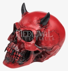 Transparent Demon Head Png - Alchemy Crimson Demon Skull, Png Download, Transparent PNG