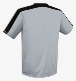 Genesis Soccer Jersey 322730 Silver Gray Black - Polo Shirt, HD Png Download, Transparent PNG