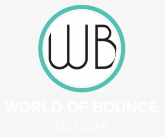 World Of Bounce Logo White - Circle, HD Png Download, Transparent PNG