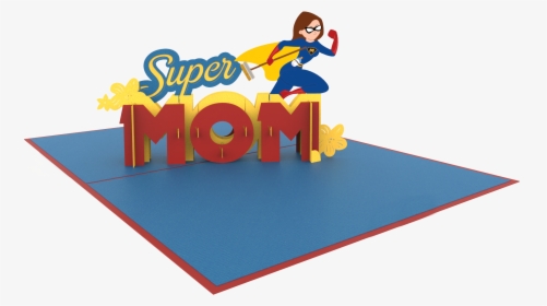 Supermom - Cartoon, HD Png Download, Transparent PNG