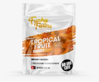 Transparent Tropical Fruit Png - Funky Farms Cbd Gummies, Png Download, Transparent PNG