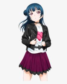 [​img] - Love Live Blue Hair, HD Png Download, Transparent PNG