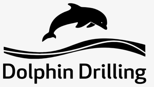 Transparent Dolphin Silhouette Png - Dolphin Drilling Logo, Png Download, Transparent PNG