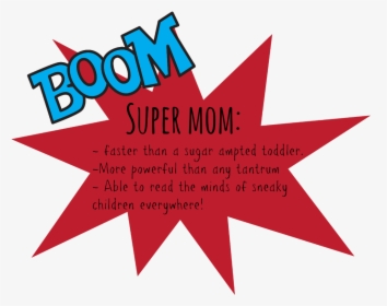 Transparent Super Mom Png - Superhero Clip Art, Png Download, Transparent PNG