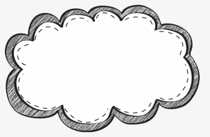 Cute Border Clipart Black And White, HD Png Download, Transparent PNG