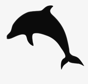 #dolphin #silhouette #animal #dolphinsticker #freetoedit - Silhouette Dolfijn, HD Png Download, Transparent PNG