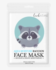 Look At Me Aqua Moisture Raccoon Face Mask, HD Png Download, Transparent PNG