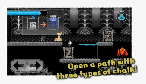 Open A Path With Three Types Of Chalk - Pc Game, HD Png Download, Transparent PNG