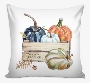Fall Watercolor Pumpkin Throw Pillow Cover Watercolor - Nc Love Images Download, HD Png Download, Transparent PNG