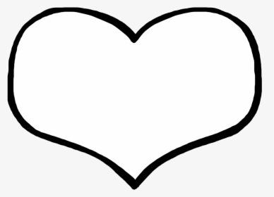 White Doodle Heart Png , Png Download - Heart, Transparent Png, Transparent PNG
