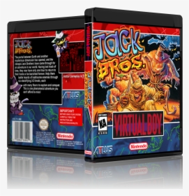 Virtual Boy Jack Bros Box Art, HD Png Download, Transparent PNG