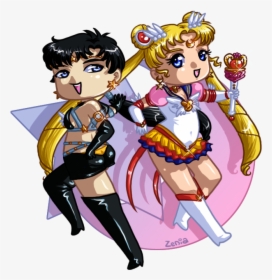 Sailor Star, Sterne Fighter And Sailor Moon - Sailor Star Character, HD Png Download, Transparent PNG