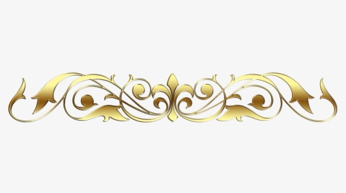 Gold Scroll Design Png, Transparent Png, Transparent PNG
