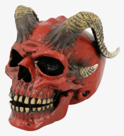 Red Demon Skull - Demonic Skull, HD Png Download, Transparent PNG