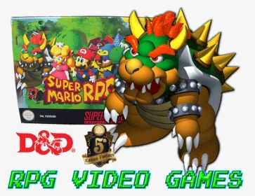 Mario Rpg Dnd 5e Bowser - Super Mario Rpg Legend, HD Png Download, Transparent PNG