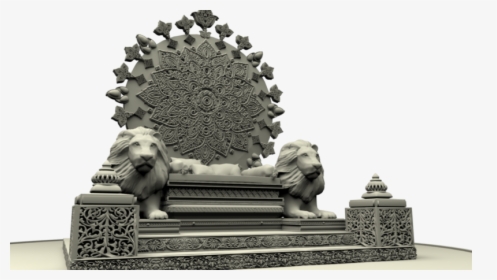 Gold Throne Png, Transparent Png, Transparent PNG