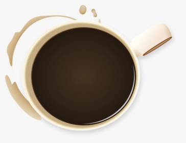 Coffee Stains - Coffee Top View Vector Png, Transparent Png, Transparent PNG