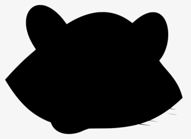 Hello Kitty Head Black, HD Png Download, Transparent PNG