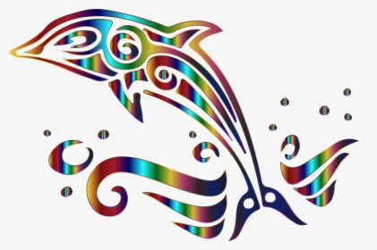 Visual Arts,art,graphic Design - Tribal Dolphin Png, Transparent Png, Transparent PNG