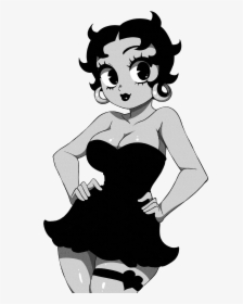 Illustration Black And White - Betty Boop Memes, HD Png Download, Transparent PNG