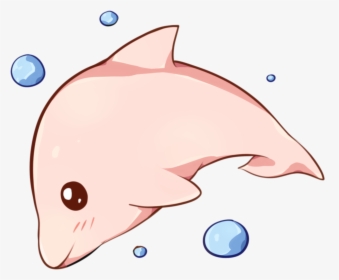Mammal Drawing Dolphin - Kawaii Dolphin Clipart, HD Png Download, Transparent PNG
