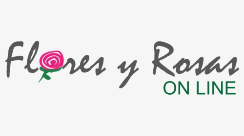 Flores Y Rosas Online - Calligraphy, HD Png Download, Transparent PNG