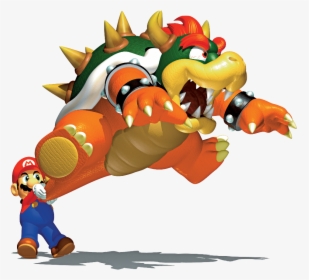 The Super Mario 64 Difference - Super Mario E Bowser, HD Png Download, Transparent PNG