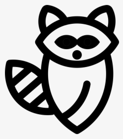 Raccoon - Raccoon Icon Transparent Background, HD Png Download, Transparent PNG