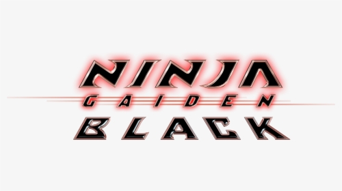Ninja Gaiden Black Logo - Ninja Gaiden, HD Png Download, Transparent PNG