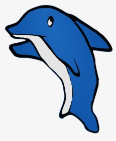 Christian Clip Art Cartoon Dolphin Drawing Cc0 - Delfin Png Cartoon, Transparent Png, Transparent PNG