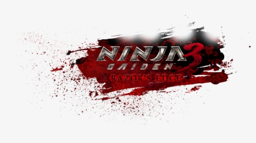 Ninja Gaiden 3 Razor S Edge Logo , Png Download - Ninja Gaiden 3 Logo, Transparent Png, Transparent PNG