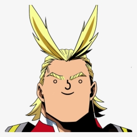 All Might Face Png - Lenny Face All Might, Transparent Png, Transparent PNG