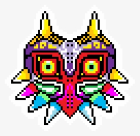 Transparent Majora Png - Pixel Art Zelda Majora's Mask, Png Download, Transparent PNG