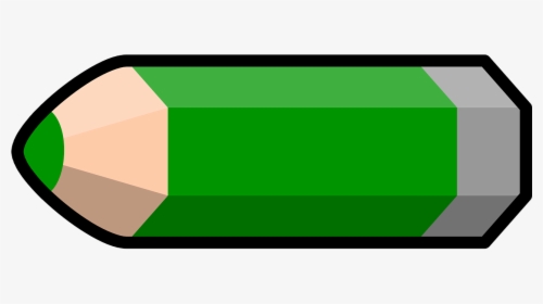 Pencil Green Colored Png - Color Pencil Cartoon Png, Transparent Png, Transparent PNG