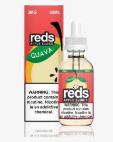 Reds Apple E Juice 60ml   Class Lazyload Lazyload Fade - Reds Apple Ejuice Guava, HD Png Download, Transparent PNG