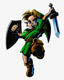 Legend Of Zelda Link Majora's Mask, HD Png Download, Transparent PNG