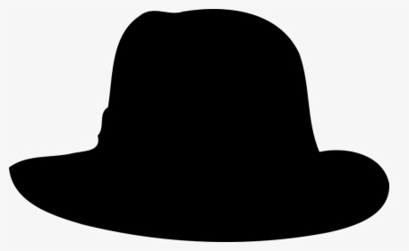 Hat, Shape, Silhouette, Melone - Siluet Topi Cowboy Png, Transparent Png, Transparent PNG