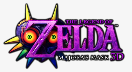 Majora S Mask Logo Png - Legend Of Zelda Majora's Mask 3d Logo, Transparent Png, Transparent PNG