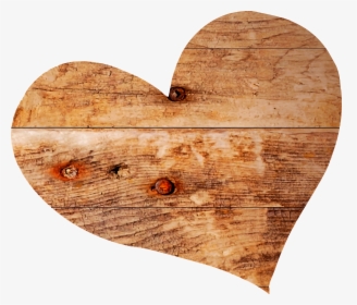 Wooden Heart Clip Arts - Wooden Heart Transparent Background, HD Png Download, Transparent PNG